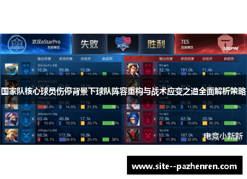 国家队核心球员伤停背景下球队阵容重构与战术应变之道全面解析策略