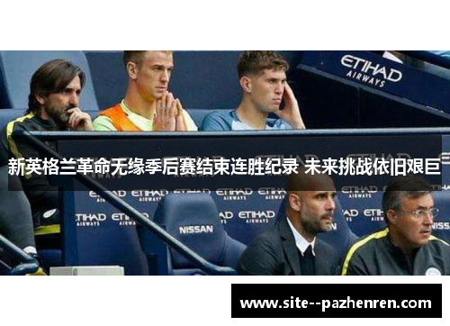 新英格兰革命无缘季后赛结束连胜纪录 未来挑战依旧艰巨