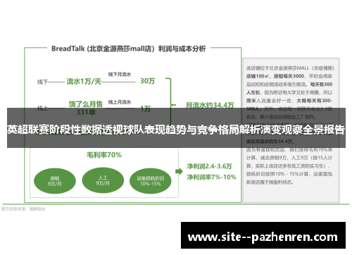 英超联赛阶段性数据透视球队表现趋势与竞争格局解析演变观察全景报告